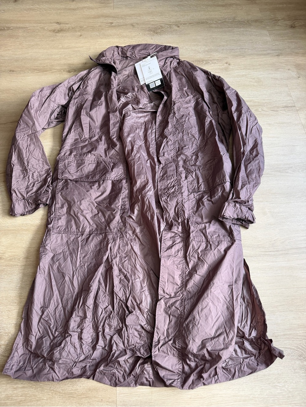 Uniqlo U Women’s Lightweight Pocketable Jacket Ripstop Nylon SZ XS NWT